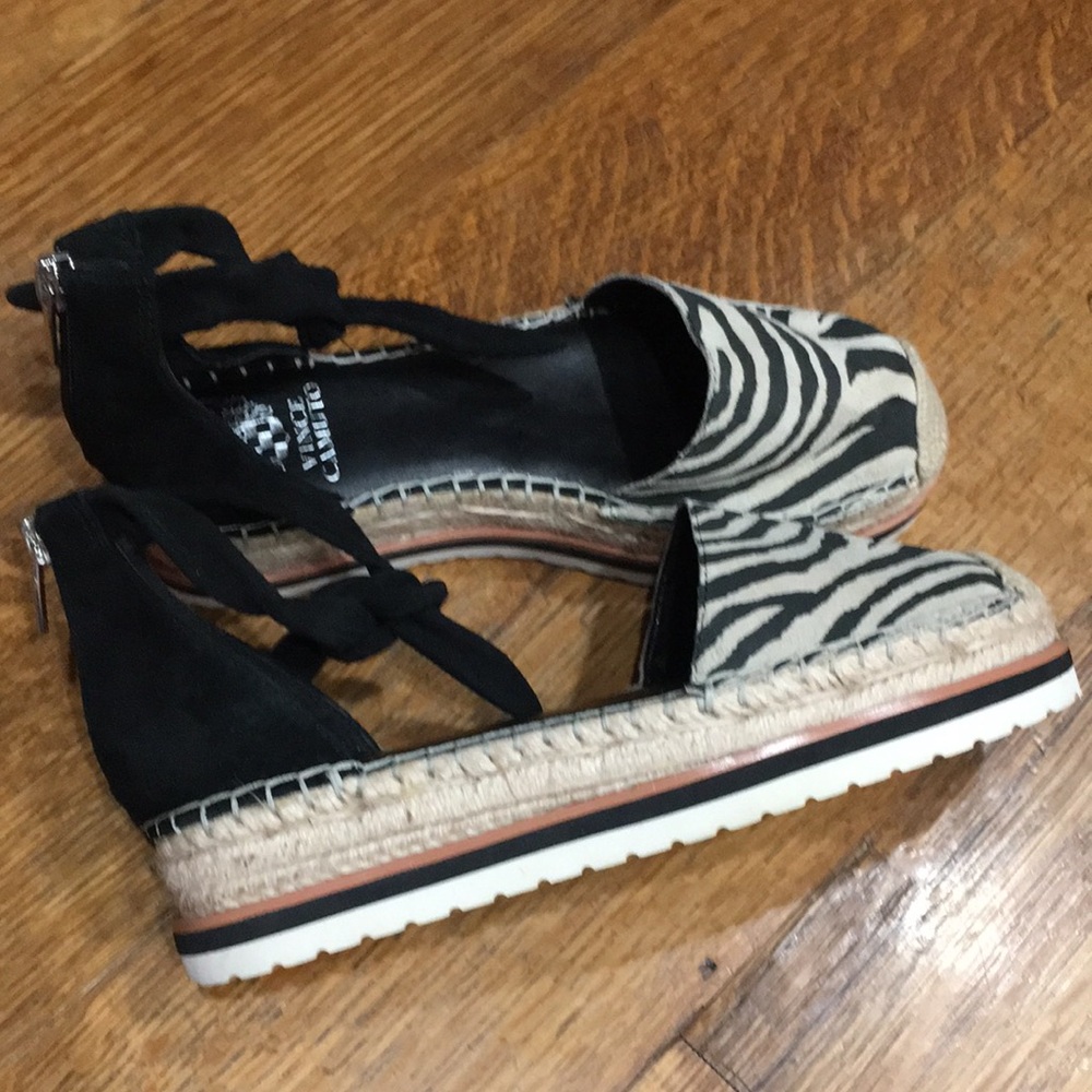 Vince Camuto Binadee Espadrille Wedges size 7